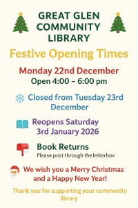 List of opening hours for Christmas